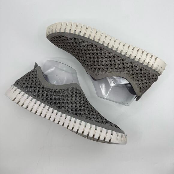 Ilse Jacobsen Tulip Flats Slip On Low Top Casual Shoes Gray Womens Sz EU38 US7.5 - Picture 3 of 8